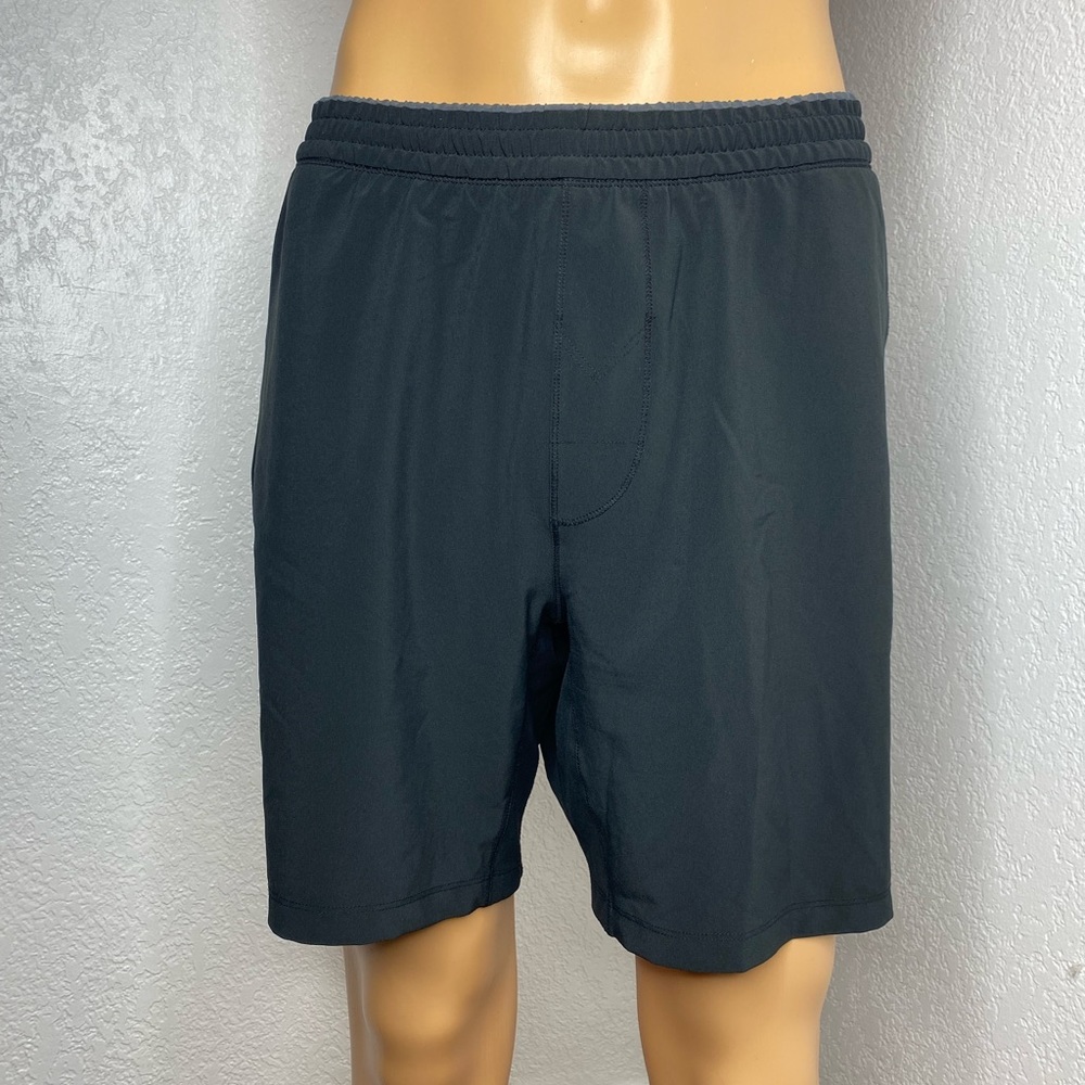 Mack Weldon Stratus Active Lined Shorts Mens Size XXL Black 7” Inseam EUC